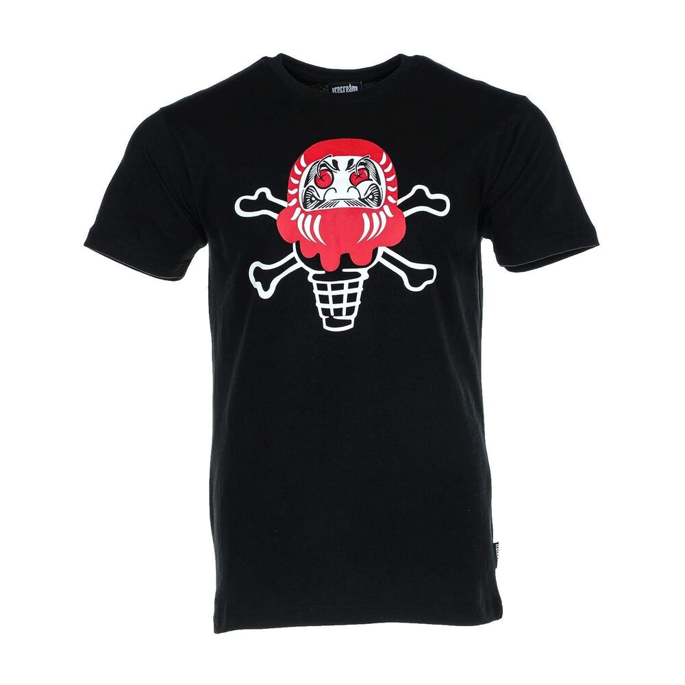 Ice Cream Daruma Short Sleeve Tee Black MD